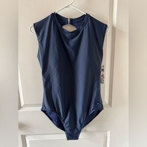 Hapari crew neck swim suit